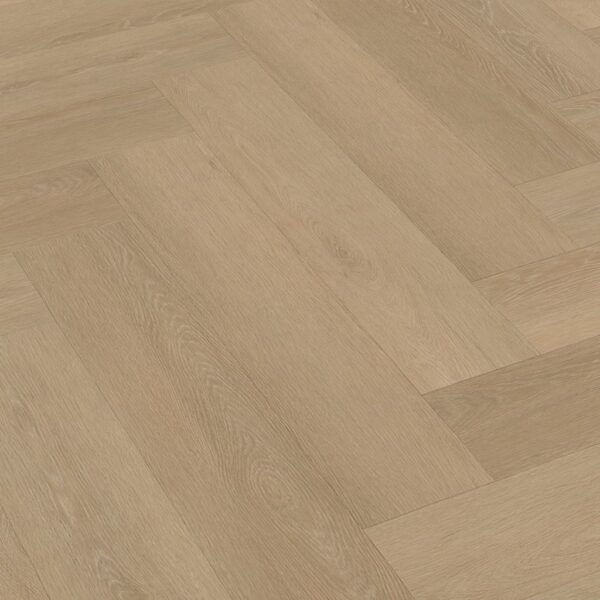 warm natural herringbone click