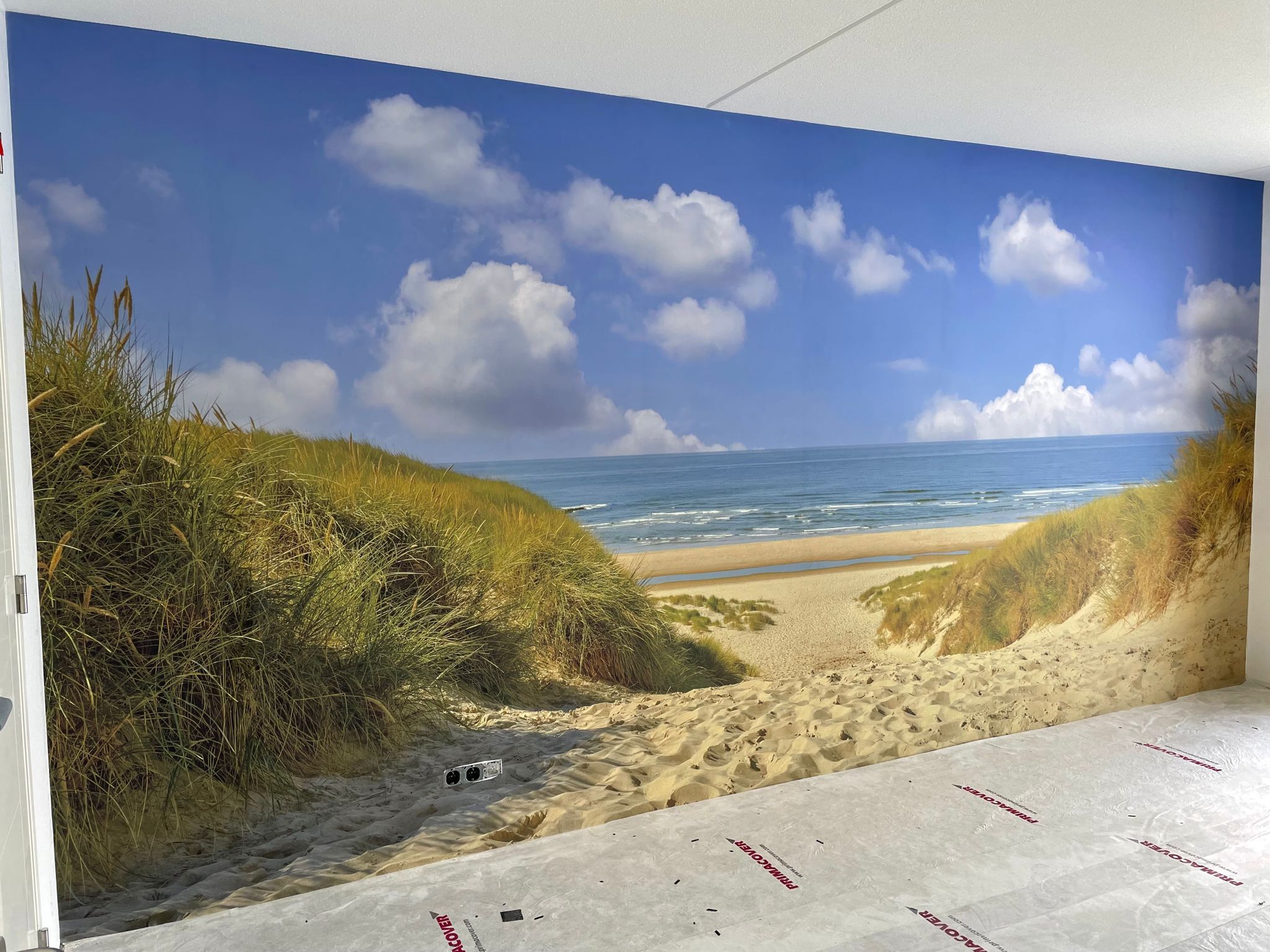 Fotobehang custum made voor klant