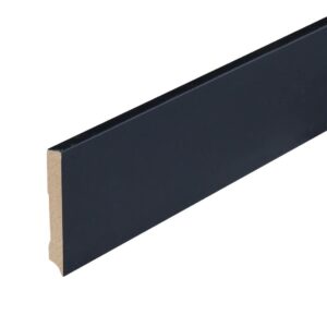 7 cm zwarte plint