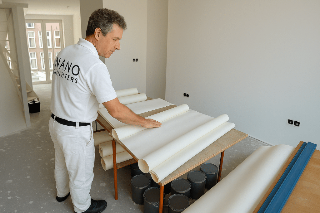Renovlies behang €15.99 incl.sauzen