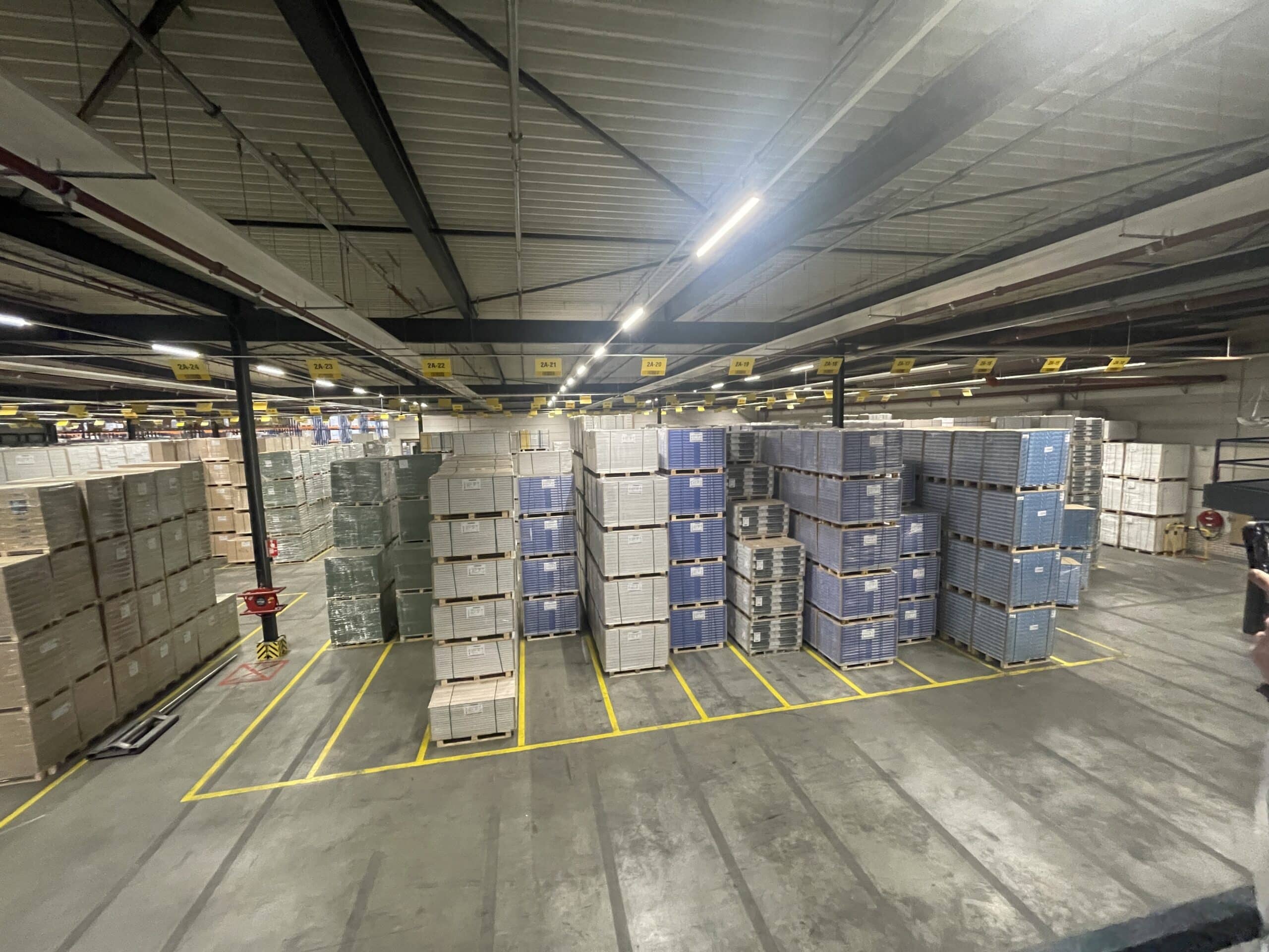 Nano inrichters magazijn