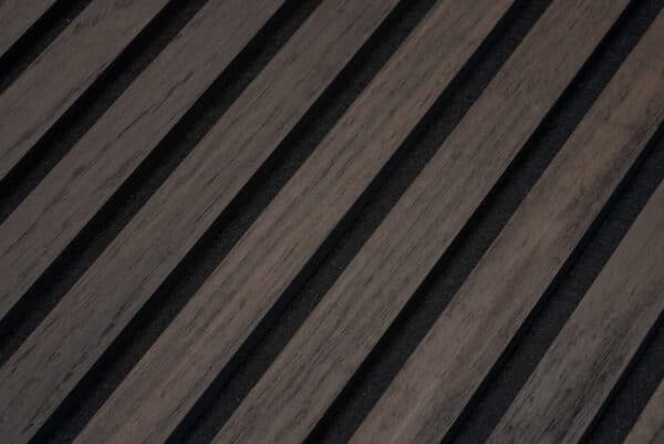 Akupanel Wandpaneel Mokka zwart eiken