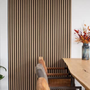 Akupanel Wandpaneel Lichtbruin Noten
